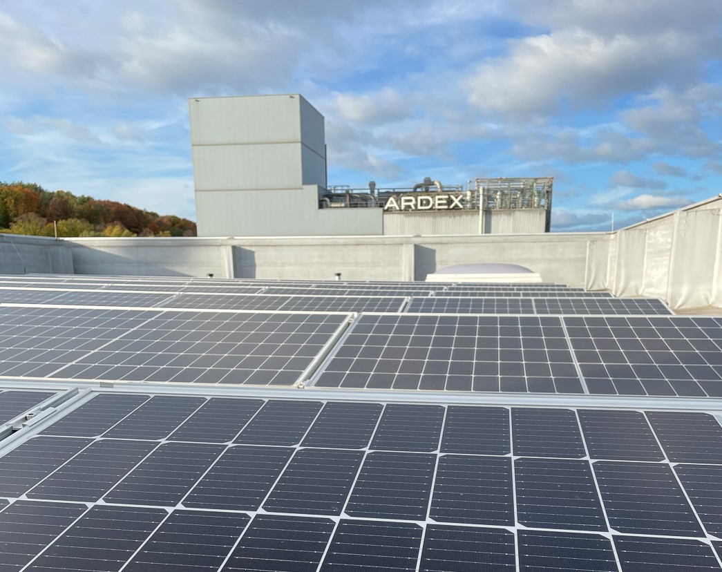 Solar Panels at ARDEX Germany