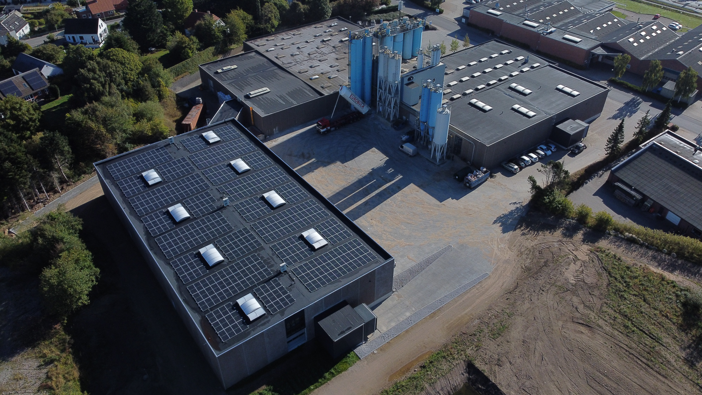 Solar Panels at ARDEX Scandinavia